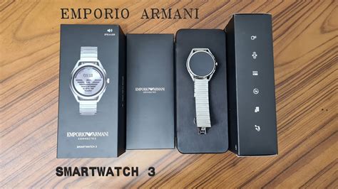 armani smartwatch charger|emporio armani smartwatch review.